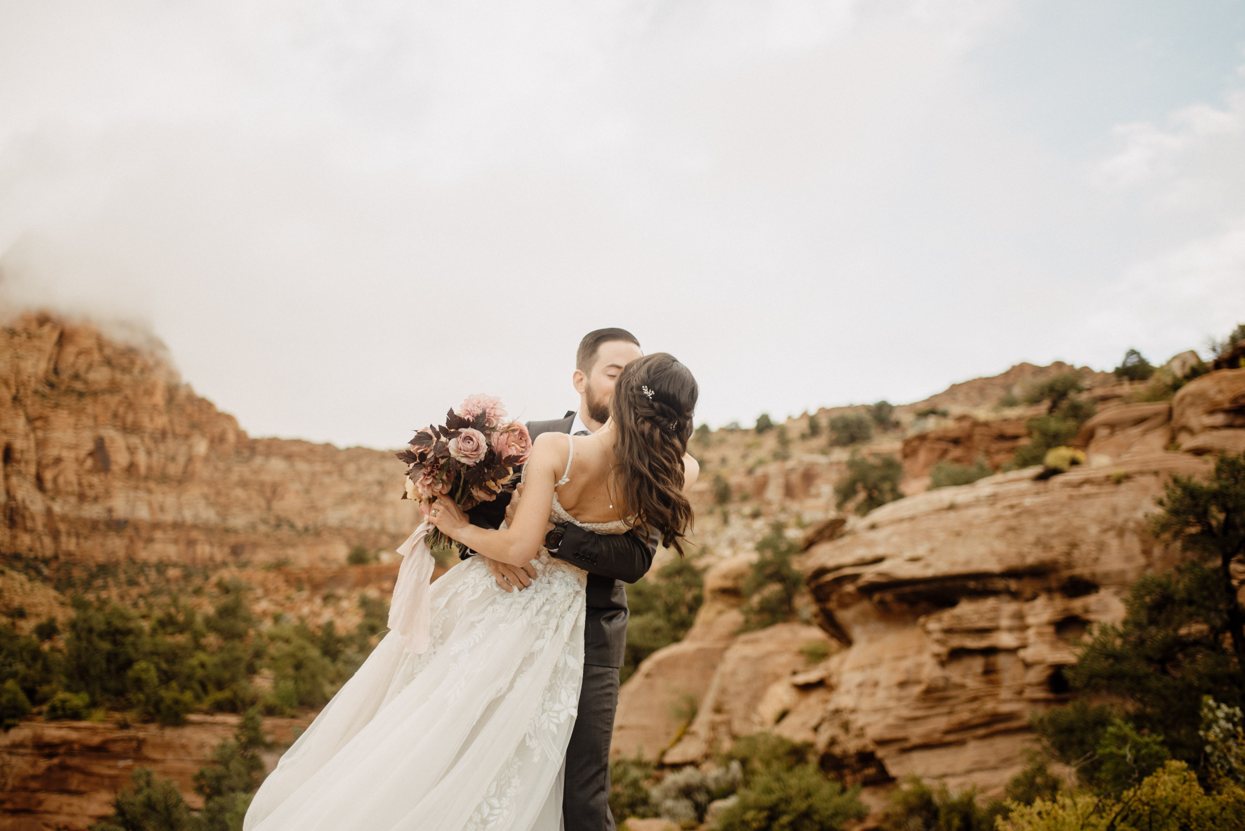Wedding day bridal hair and makeup preparation, Utah